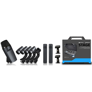 Kit de Micrófono para Instrumentos Musicales E600, Micrófono de Condensador para Batería E604 E602 <span class=keywords><strong>E614</strong></span>, Kit de Micrófono Profesional para Batería - Product Image 1