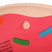 Vente en Gros d'Usine Bouée de Natation Circulaire Forme Donut Personnalisée Jouet Gonflable pour Piscine pour Enfants et Adultes