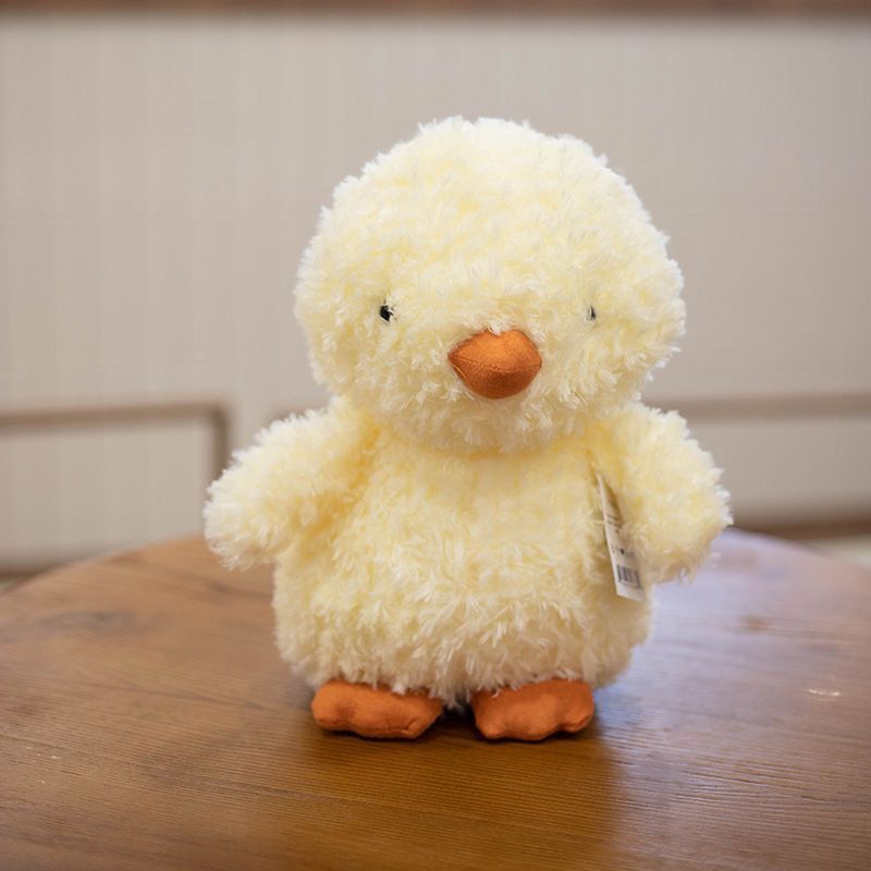 Pollo giallo riccio - 20 cm