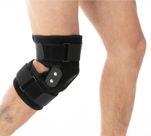 Patella Hinged Knee Braces Orthopedic for Knee Pain With Springs <strong>Compression</strong> Removable Steel <strong>Splint</strong> Support Knee Sleeve - Product Image 2