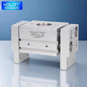 Cilindro de pistón de dedo tipo Airtac de aleación de aluminio, pinza <span class=keywords><strong>paralela</strong></span> de brazo robótico de gran <span class=keywords><strong>calibre</strong></span> y ancho, tamaños 10/16/<span class=keywords><strong>20</strong></span>/25/32, neumático - Product Image 1