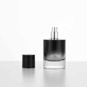 Luxury Custom Magnetic Cap 30ml 50ml Clear Frosted Round Empty Spray Glass <strong>Perfume</strong> <strong>Bottle</strong> With Packaging Box - Product Image 3