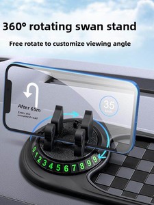 Supporto per Telefono da Auto con Targa Temporanea, Tappetino Antiscivolo Multifunzione per Cruscotto e Navigazione, Prodotto in Cina - Product Image 4