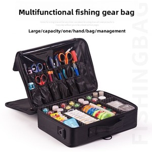 Bolsa de Almacenamiento de Aparejos de Pesca Oxford Casual con Cierre, Personalizable, Multifuncional, para Exteriores, Caja de Aparejos de Pesca, RTS, Pedido Mixto al por Mayor - Product Image 2