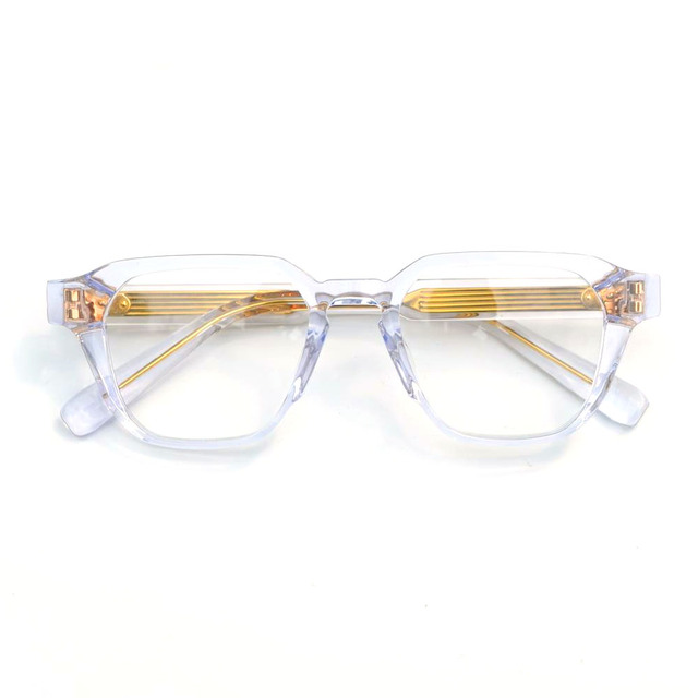 Sifier Acetate Transparent Vintage Glasses Eyeglasses for Men Eyewear Anti Blue Light