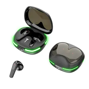 Pro 60 TWS Wireless Bluetooth 5.1 Headphones Sport Waterproof Earbuds Noise reduction game headset LED breathing lamp Earphone