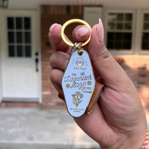 سلاسل مفاتيح ترويجية مخصصة للفنادق سلسلة مفاتيح بشعار من المينا الصلب لصالة الغرف المعدنية - Product Image 6