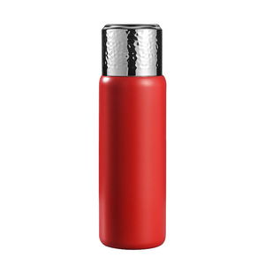 Portable Hammer Textured Customized Stainless Steel Water <b>Bottle</b> Stainless Steel Lid With Filter - Product Image 2