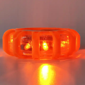 Xây dựng khẩn cấp xoay nhấp nháy mái cảnh báo ánh sáng LED Road Flare 12 + 3 LED cảnh báo giao thông ánh sáng - Product Image 4