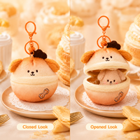 Pendentif Peluche Douce en Forme de Bête, Porte-clés Portable pour Sacs, Cadeaux de Fête et Souvenirs