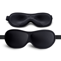 Masque de sommeil respirant 3D pour les yeux, masque de sommeil pour les dormeurs latéraux, femmes et hommes, masque de sommeil bloquant la lumière avec sangle réglable