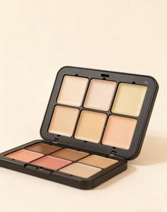 Paleta de Corrector Mineral de Cobertura Total en Estuche de Hierro con 12 Tonos y Logotipo Personalizado, la Mejor Crema Vegana de Marca Privada para Todo Tipo de Piel - Product Image 2