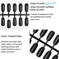 Pointes ovales nuancier des ongles 24 pointes nuancier des vernis à ongles 4 nuancier nuancier ongles pour salon