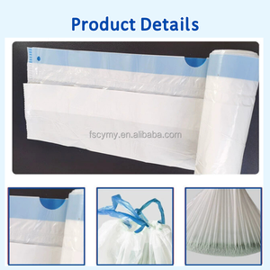 Sacs <span class=keywords><strong>à</strong></span> litière pour chat <span class=keywords><strong>à</strong></span> cordon extra épais pour <span class=keywords><strong>bac</strong></span> <span class=keywords><strong>à</strong></span> <span class=keywords><strong>sable</strong></span> autonettoyant - Product Image 2