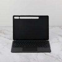 Casing Keyboard Magnetik Laudtec TPU+ABS+PU untuk Samsung Tab S7FE/A9+/S8plus 12.4 inci ODM OEM/Private Label