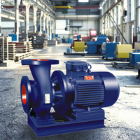 Ensemble complet de pompe à double aspiration en fonte avec plaque de base et accouplement, emballage d'usine, installation facile, livraison mondiale