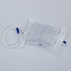 Túi đựng nước tiểu dùng một lần, chất liệu PVC y tế, 2000ml, vô trùng, có ống dẫn, dùng cho bệnh viện - Product Image 2