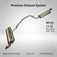 153000196AA Hinterer Auspuff-Schalldämpfer OEM Passend für Chery Tiggo 7 Pro Pro Max 7L 2020-2026 Auspuffanlage Auto-Ersatzteile