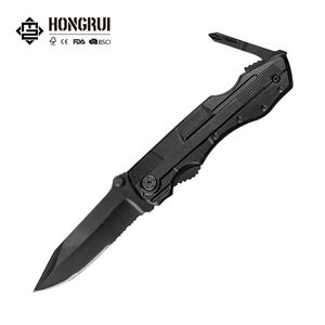 <span class=keywords><strong>HR</strong></span> acier inoxydable couteau pliant filet couteau bateau de pêche accessoires de pêche avec poignée facile à transporter Camping coupe de viande - Product Image 1