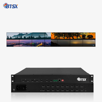 Processeur vidéo 4K 4 entrées 18 sorties : Commutation fluide, ajustement des couleurs adapté aux salles de réunion et aux lieux commerciaux