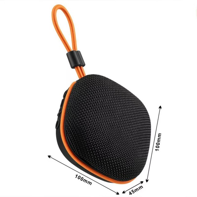 New Fashion Handheld Fabric Mini Portable Speaker with Lanyard, Ideal for Mountaineering, Cycling and Camping