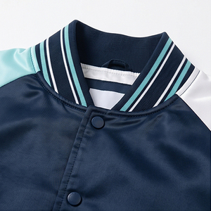 Chaqueta de Satén Ligera y Resistente al Viento para Hombre, Fabricación Personalizada OEM y ODM - Product Image 4