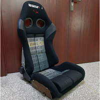 Sièges de course universels MST 9003B en tissu PVC, cuir, paillettes, pour simulateur de voiture, avec glissière, en fibre de verre