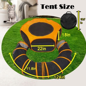 Lều Cho Mèo Ngoài Trời Và Trong Nhà, Lều Cho Thú Cưng Thích Hợp Cho Mèo Và Động Vật Nhỏ, Lều Chơi Có Túi Đựng - Product Image 5