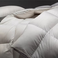 Couette matelassée en duvet d'oie 100% et tissu 100% coton, imprimée, écologique, légère et chaude, pour l'hiver, taille personnalisée