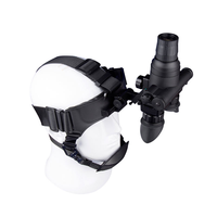 Dispositif de vision nocturne binoculaire/monoculaire à fixation sur la tête avec résolution 1280x960, étanchéité et résistance à la poussière IP66, grossissement 2x, WiFi