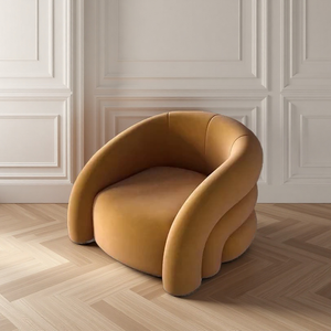 Poltrona Moderna a Sacco in Tessuto, Nuovo Design, Sedia Relax per Soggiorno, Arredamento Casa - Product Image 2