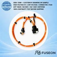 Unit Distribusi Daya Tegangan Tinggi EV Kustom, Kabel Harness Mobil 600V XLPE IP67, Produsen OEM
