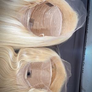 Peluca Frontal de Encaje HD 613 13X4 para Mujer, Peluca Frontal de Encaje HD 613 Rubia Virgen, Cabello Rubio 613 de Lujo, Proveedor Mayorista - Product Image 6