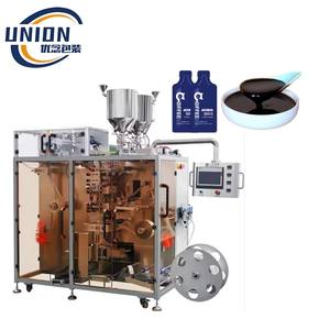 Machine d'emballage automatique de type carte de 5 ml à ouverture à une main pour le thé <span class=keywords><strong>sale</strong></span>, le <span class=keywords><strong>sucre</strong></span> brun, le sirop - Product Image 1