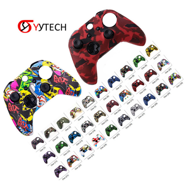 SYYTECH Protective Silicone Skin Soft Rubber Sleeve Cover Case for Xbox One Game Controller
