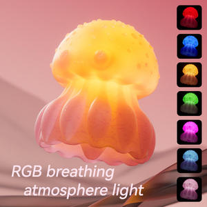 Vibrateur Méduse en Gros Thème Océan Lumière RGB Masseur Personnel Personnalisable Logo Jouet Adulte Nouveauté - Product Image 1