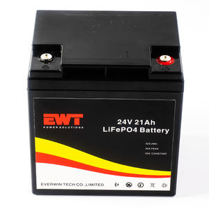 Ewt Lifepo4 24V 21ah 8S 5P Cilindrische Batterij Met Ingebouwde Bms 6000 Cycli <span class=keywords><strong>3</strong></span> Jaar Garantie - Product Image 1
