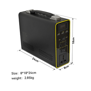 Station <span class=keywords><strong>d</strong></span>'alimentation portable extérieure 300W à onde sinusoïdale pure avec batterie lithium-ion, lampe de poche et <span class=keywords><strong>panneau</strong></span> <span class=keywords><strong>solaire</strong></span> - Product Image 6