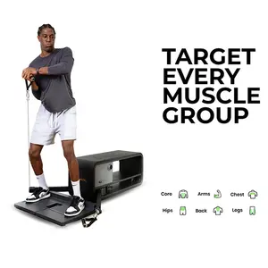 SENSOL All In One Pessoal Trainer de Saúde Smart Home Gym Equipamentos de Fitness Máquinas de Treino para musculação
