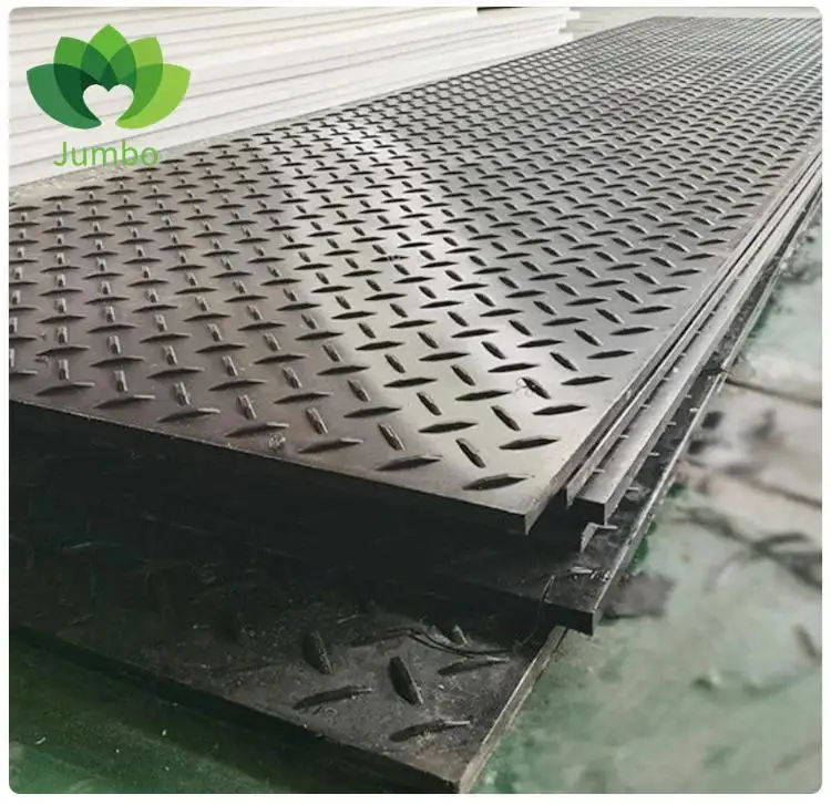 Plastic Ground Cover Mat Hard Plastic Polyethylene Ground Mats 100% Virgin HDPE Material Advanced Composite Access Roads