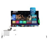 Televisor Inteligente QLED 4K Ultra HD, Pantalla Plana Completa de 43-100 Pulgadas, Android de Google, Ultra Delgado, LED/OLED, Televisor para Hotel, 120Hz, Panel de Grado A+, CE