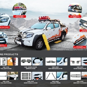 Best Selling Car Exterior Accessories ABS <b>Door</b> Sill Scuff <b>Plate</b> Fit for Toyota Hilux - Product Image 5