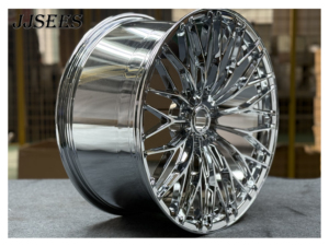 Rines Forjados JJSEES 5x112 de 24, 23, 22 y 21 Pulgadas, Rines de Aleación de Lujo con Acabado Cepillado y Múltiples Radios para Rolls Royce Cullinan y Phantom - Product Image 1