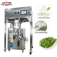 Machine d'emballage de sachets de thé triangulaires à scellage ultrasonique, machine d'emballage de sachets de thé aux fleurs et aux herbes