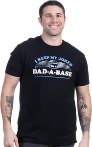 T-shirt vintage avec blagues de papa en dessin animé - Humour à l'effigie de la fête des pères - 100% coton - Sans manches - Product Image 2