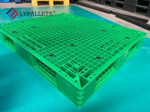 LYPALLETS Heavy Duty 48x40 4-Way Entry HDPE Reversible Plastic Palettes for Warehousing Storage - Product Image 3