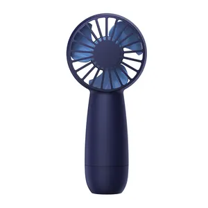 Factiry Direct Sale Cute1500mAh Battery Rechargeable USB Portable Handle PPersonal Pocket Fan 3 Speed