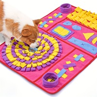 Intelligence Pet Sniffing Mat Soulager le Stress Antidérapant Chien Consommer de l'Énergie Sniffing Mat pour Chiens Chats Animaux
