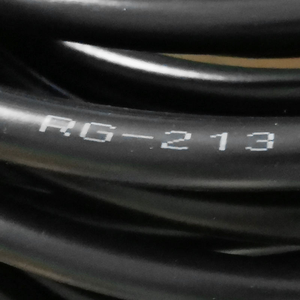 Câble coaxial RG213 50 Ohm à faible perte, ligne d'alimentation RF en cuivre pour antenne de station de radio de communication - Product Image 2