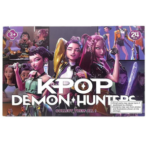 ฟิกเกอร์สะสม Kpop Demon Hunters แบบกล่องสุ่ม สำหรับเด็กผู้หญิง ชุด 24 ชิ้น - Product Image 1